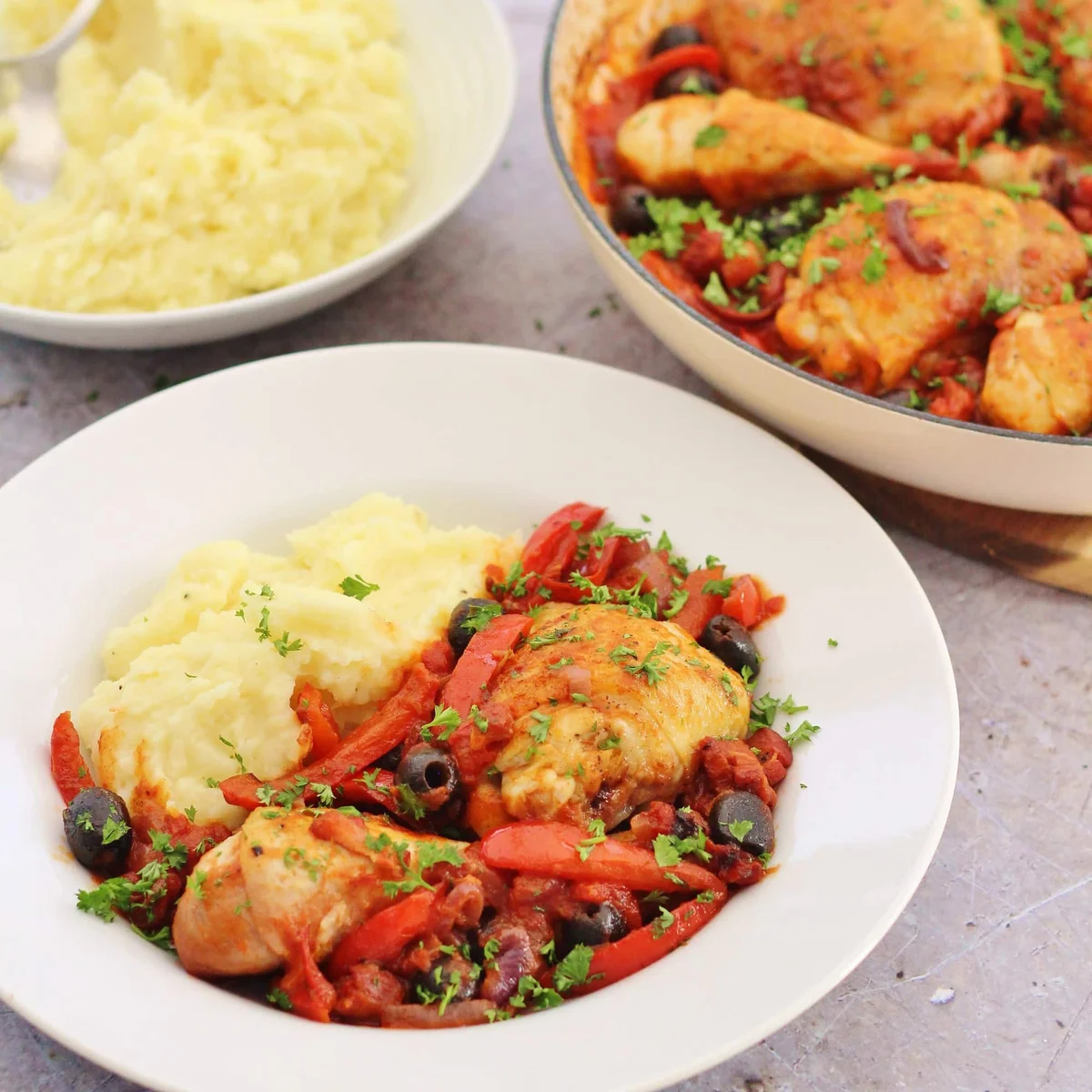 Pollo alla cacciatora facile