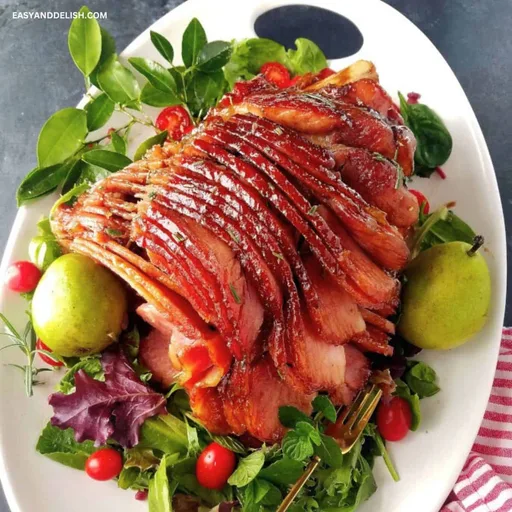 El MEJOR jamón glaseado con miel