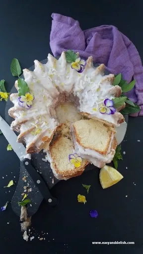 Bizcocho de limón y coco (más ligero y esponjoso)