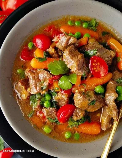 Picadinho de carne (Estofado de carne brasileño)