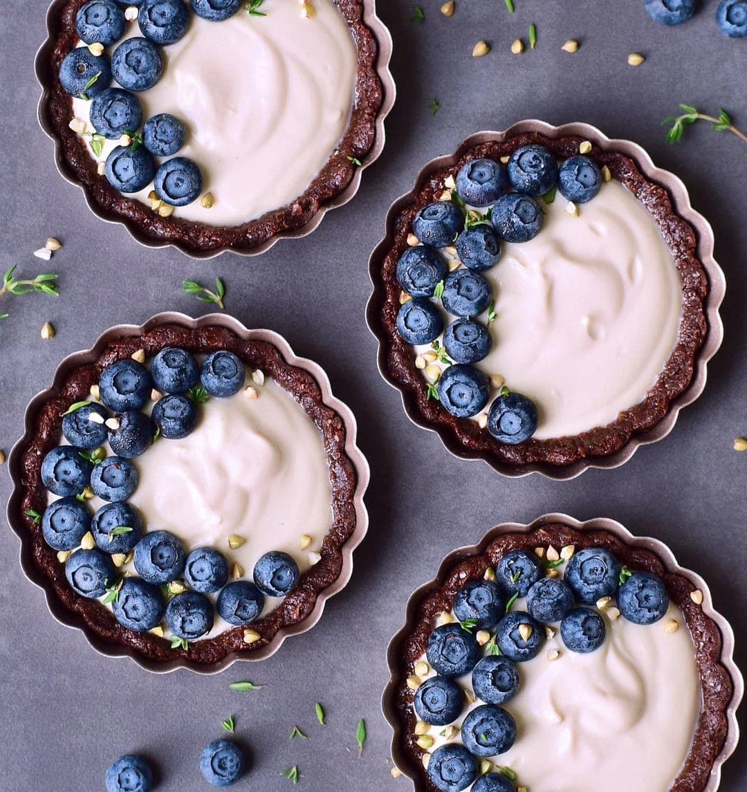 Vegan Cheesecake Tarts