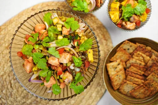 Ceviche de salmón