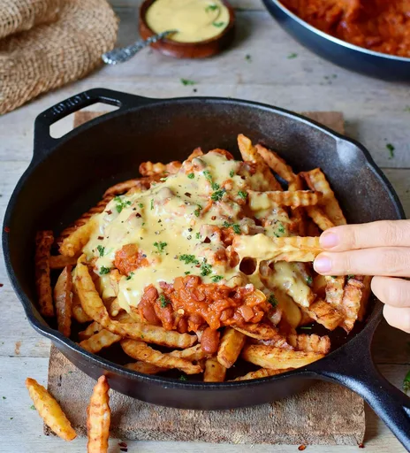 Vegan Chili Cheese Fries