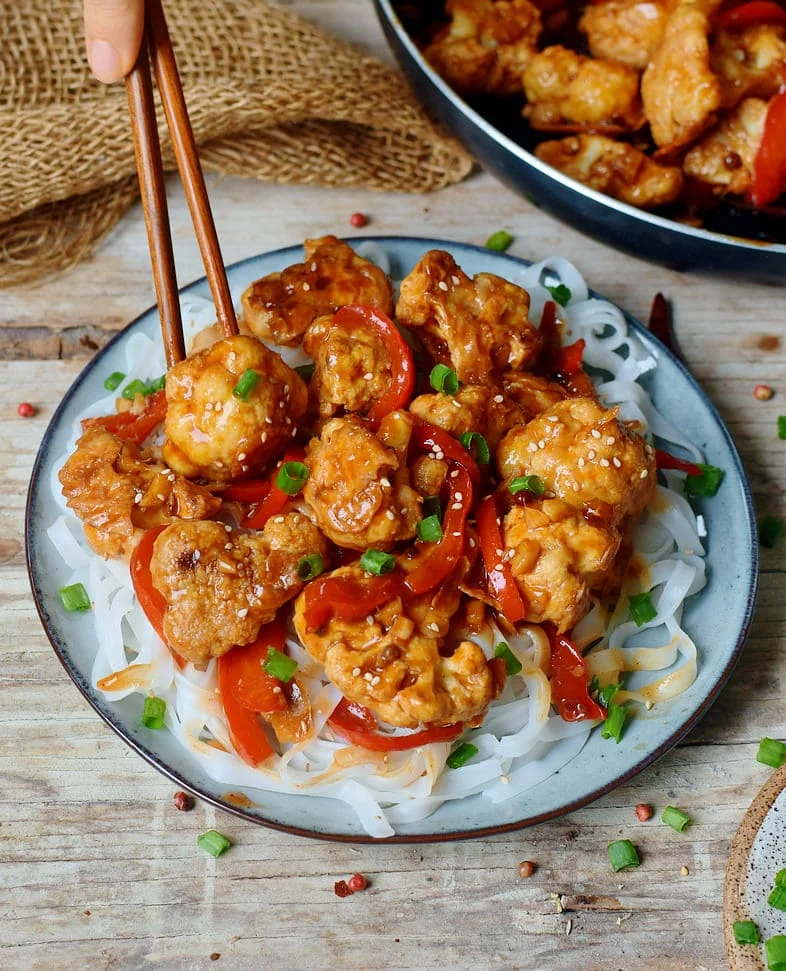 Couve-flor kung pao