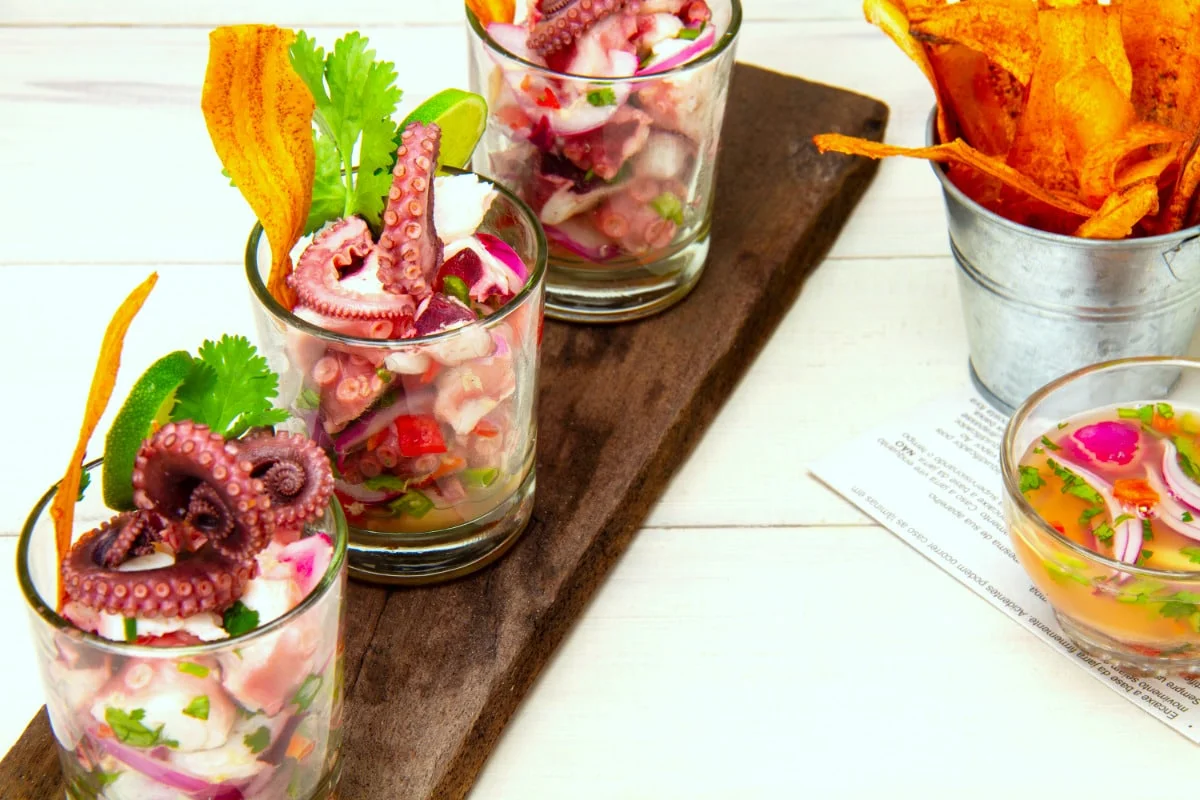 Octopus Ceviche (Ceviche de Pulpo)