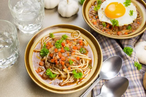 Sopa a la minuta peruana
