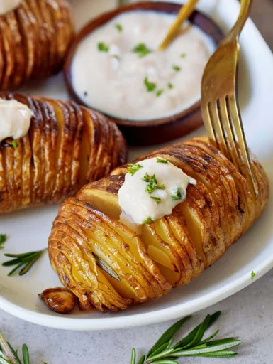 Hasselback Potatoes