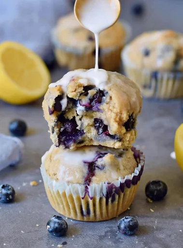 Vegan Blueberry Muffins