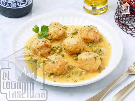 Albóndigas de bacalao en salsa verde