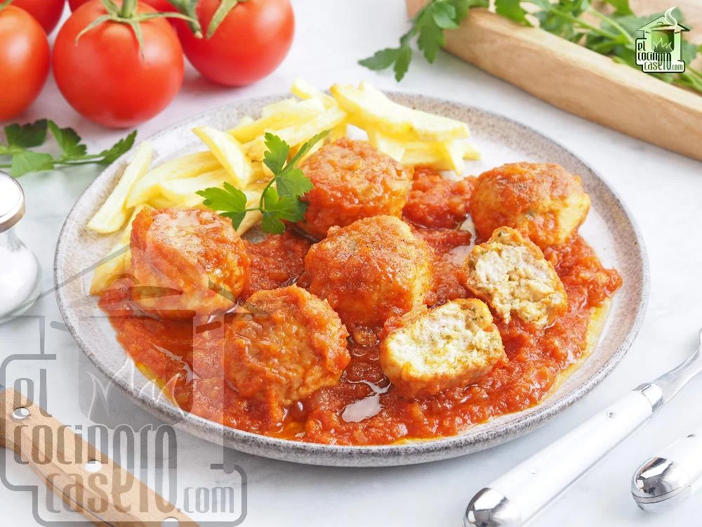 Albóndigas de pavo en salsa de tomate