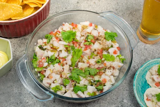 Ceviche de tilapia