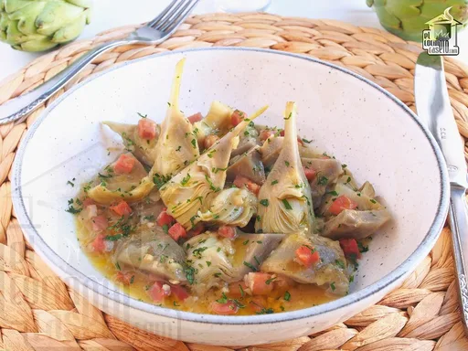 Alcachofas con jamón