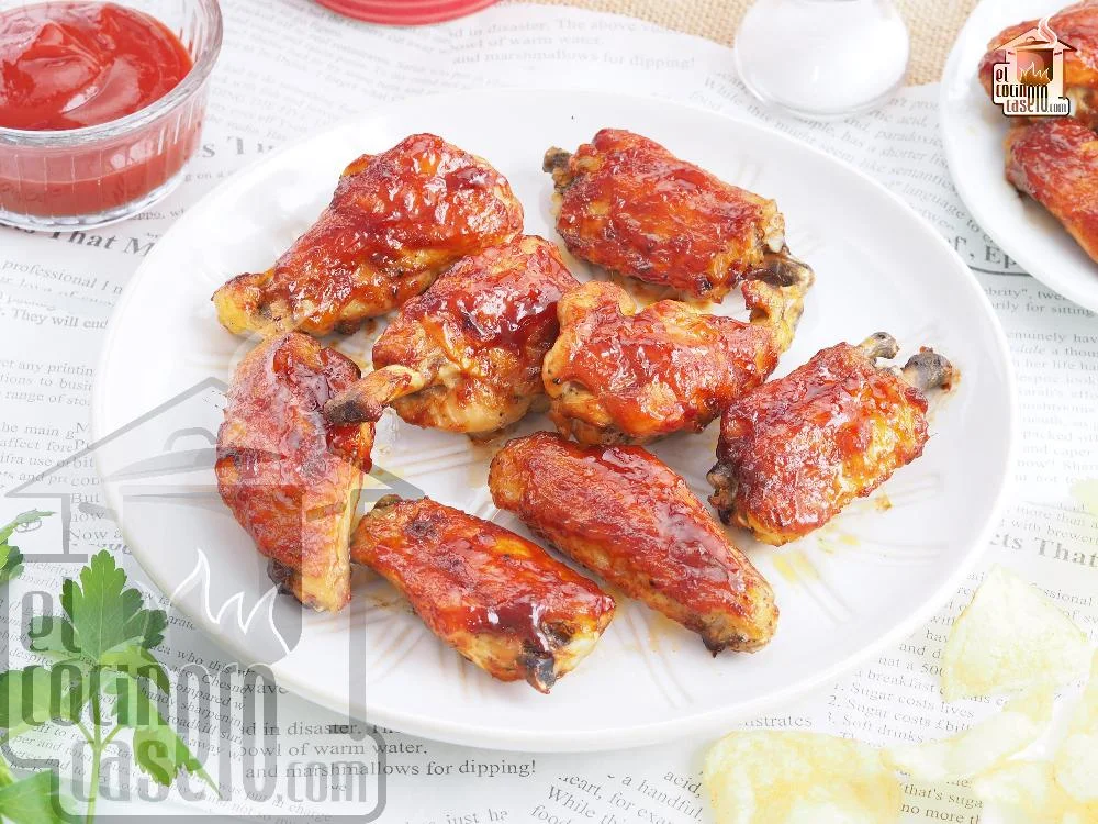 Alitas de pollo a la barbacoa