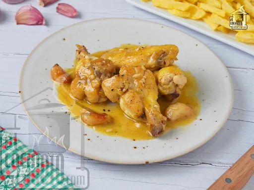 Alitas de pollo al ajillo