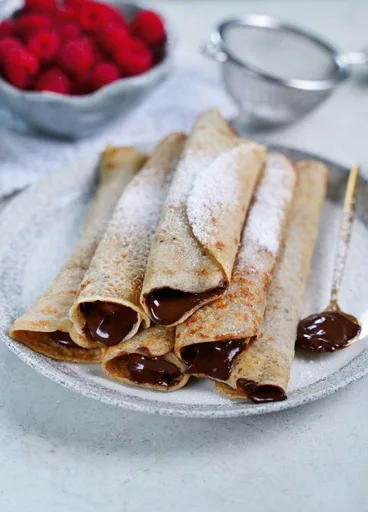 Crepes veganas sin gluten