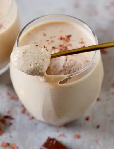 Peanut Butter Mousse with aquafaba