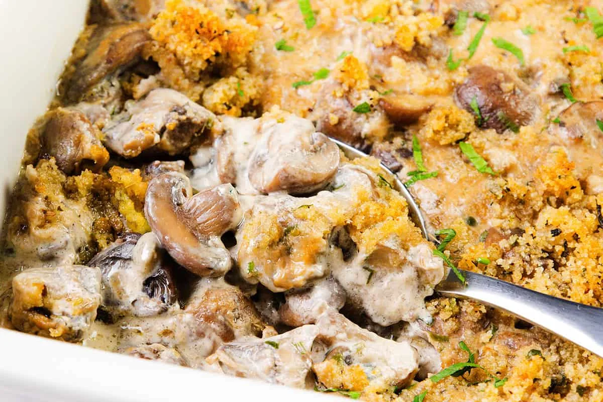 Creamy Mushroom Casserole