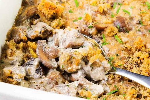 Creamy Mushroom Casserole