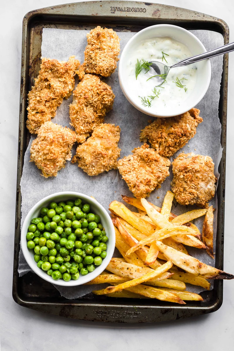 Baked Fish and Chips