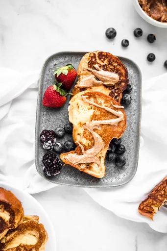 Brioche French Toast with Almond Butter