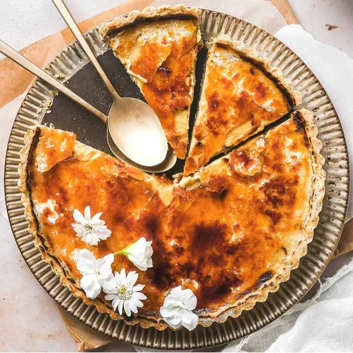 Earl Grey Crème Brûlée Tart Recipe