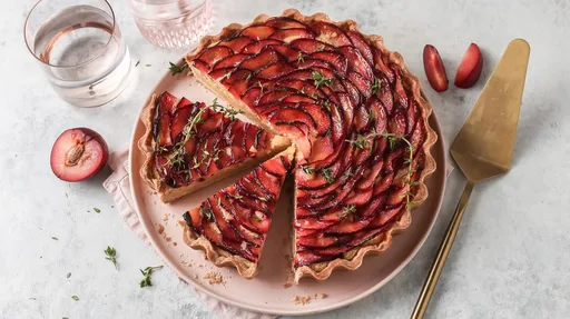 Plum Frangipane Tart Recipe