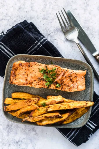 Air Fryer Salmon