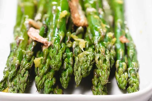 Espárragos asados al horno