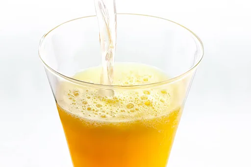 Peach Bellini Cocktail