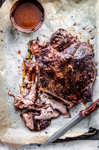 Pecho de ternera barbacoa a cocción lenta