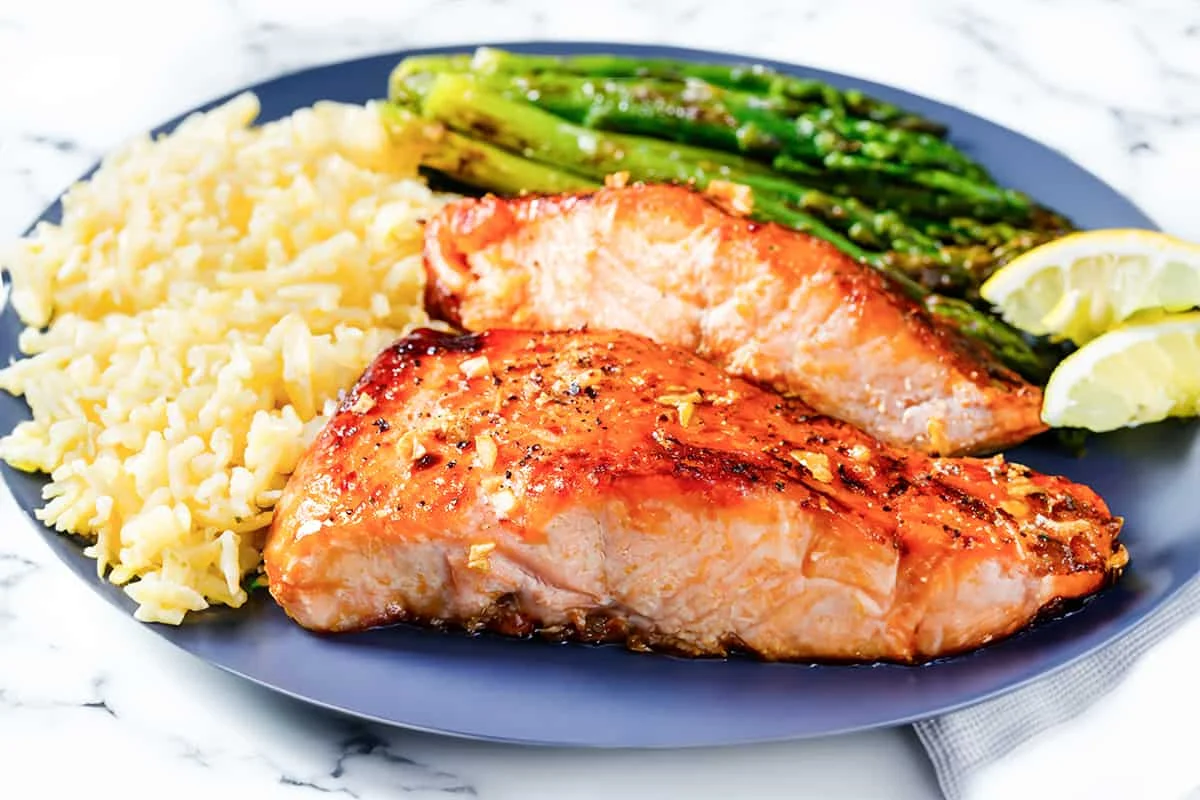 Buttery Garlic Salmon
