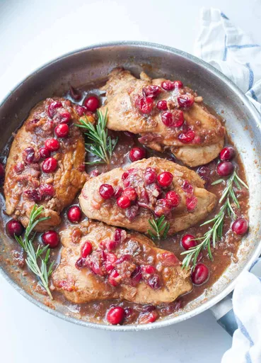 Cranberry balsamic chicken