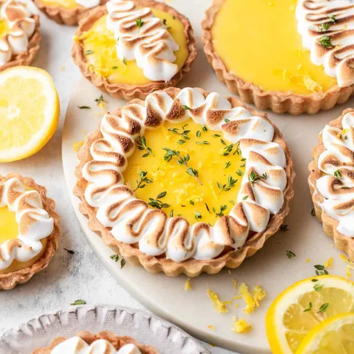 Receta de tartaletas mini de merengue de limón