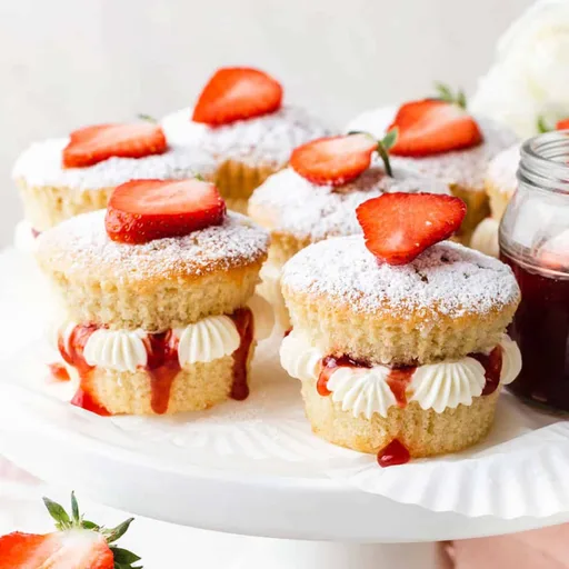 Victoria Sponge Cupcakes Recipe