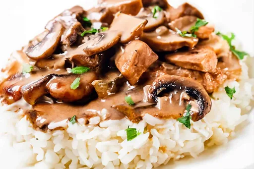 Stroganoff de pollo