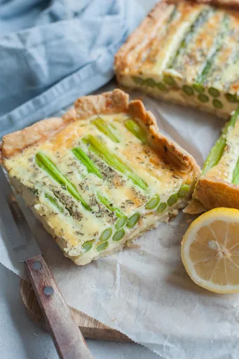 Quiche de espárragos
