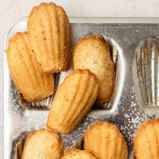 Receta de magdalenas francesas clásicas