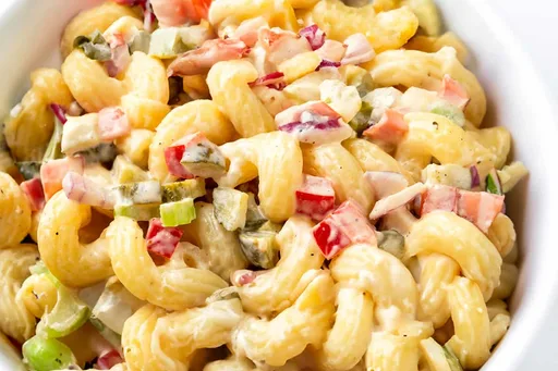 Ensalada de macarrones al estilo amish