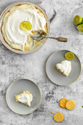 Lime Cracker Pie