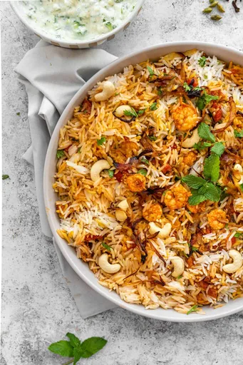 Seafood Biryani