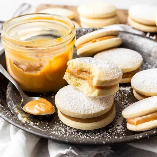 Galletas de dulce de leche