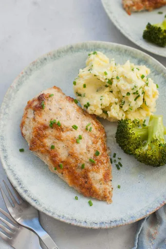 Pollo con Mayonesa y Parmesano