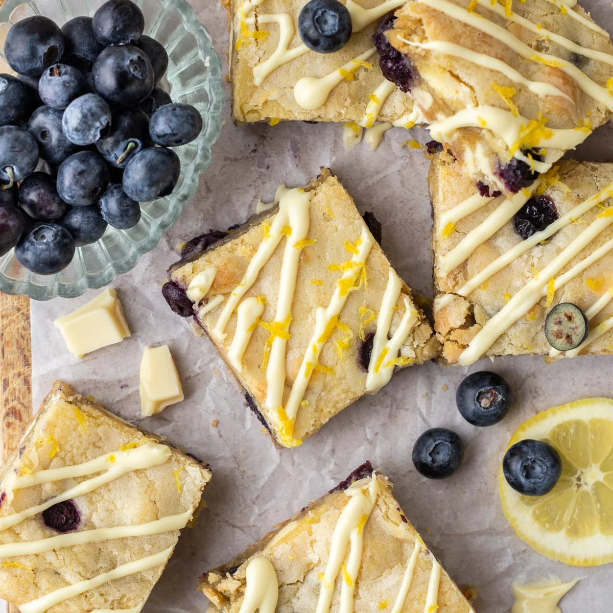 Blueberry Blondies Recipe