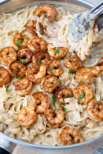 Cajun Shrimp Alfredo