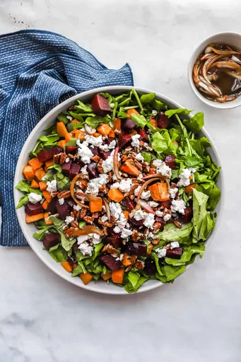 Sweet Potato and Beetroot Salad