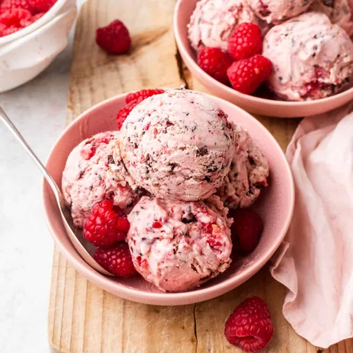 Raspberry Chocolate Ice Cream Recipe