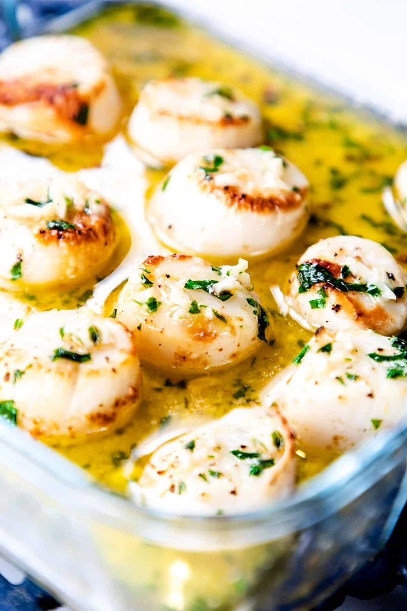 Broiled Scallops