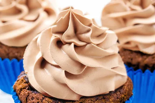 Nata montada de chocolate