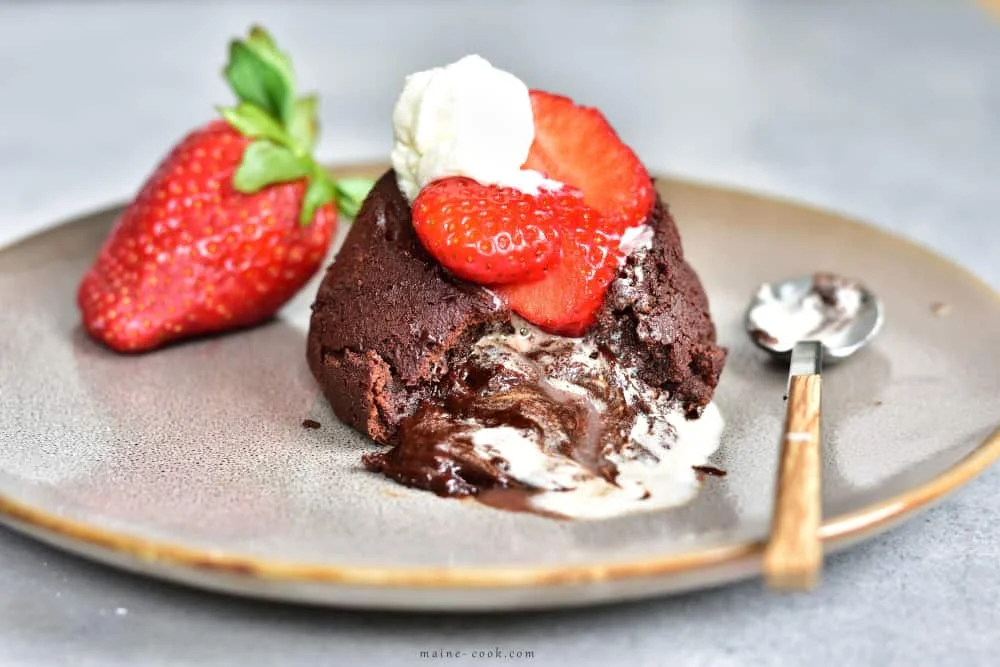 Chocolate lava cake