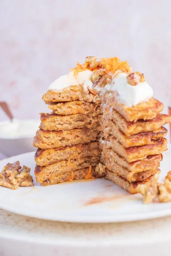 Carrot Cake Pancakes